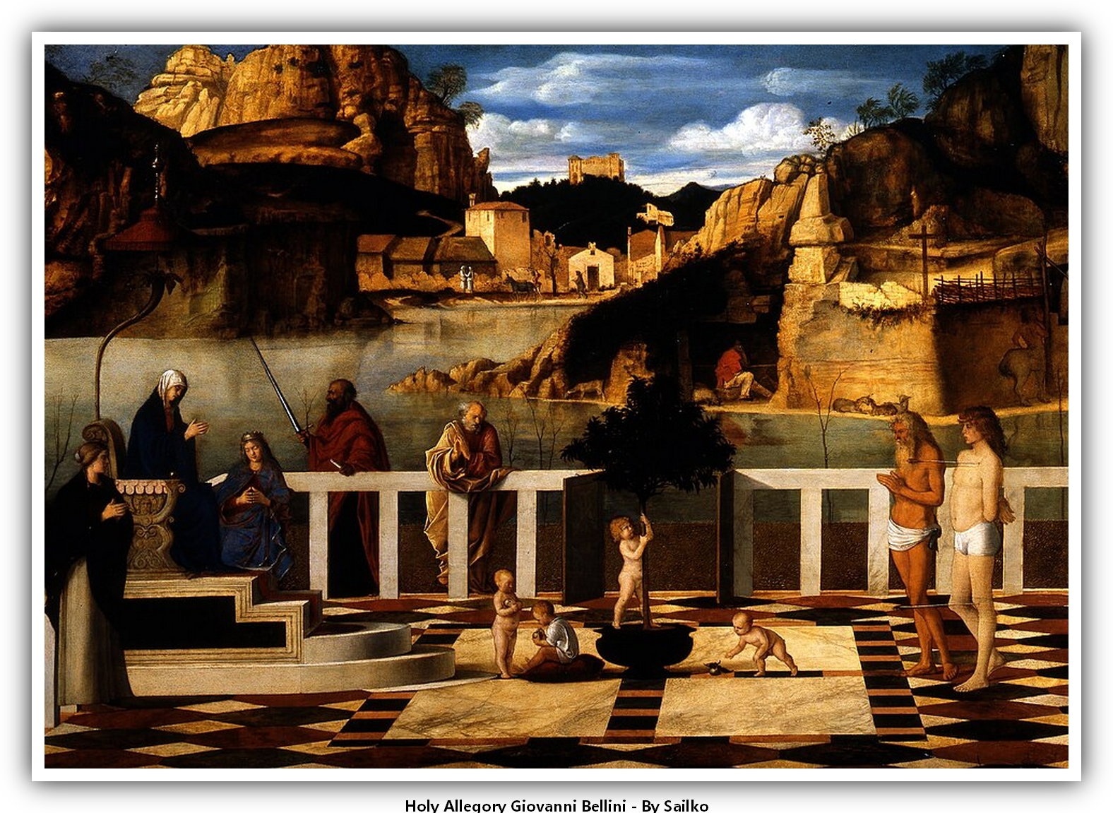 Alegoría Santa Giovanni Bellini - Imagen 1 de 2
